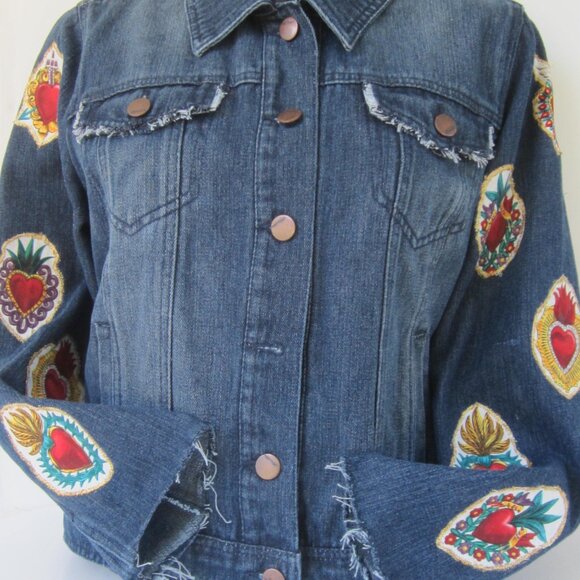 WOMEN'S DENIM JACKET - Picture 2 of 2